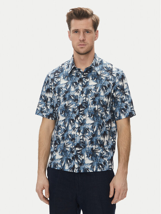 

Рубашка обычного кроя XM001240 AF14869 F0041 Armani Exchange, синий