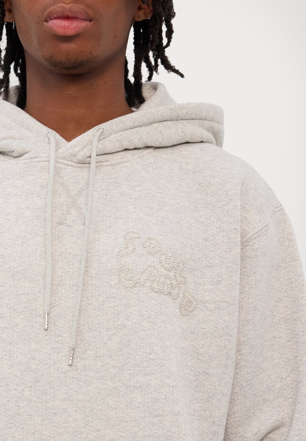

Толстовка RIKO HOODIE UNISEX Soulland, светло-серый