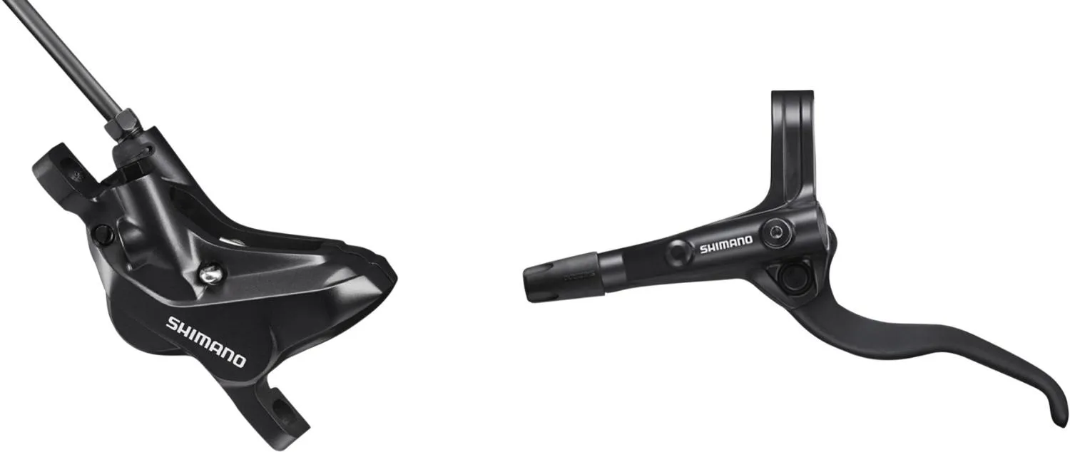

Гидравлический дисковый тормоз и рычаг Shimano, Black