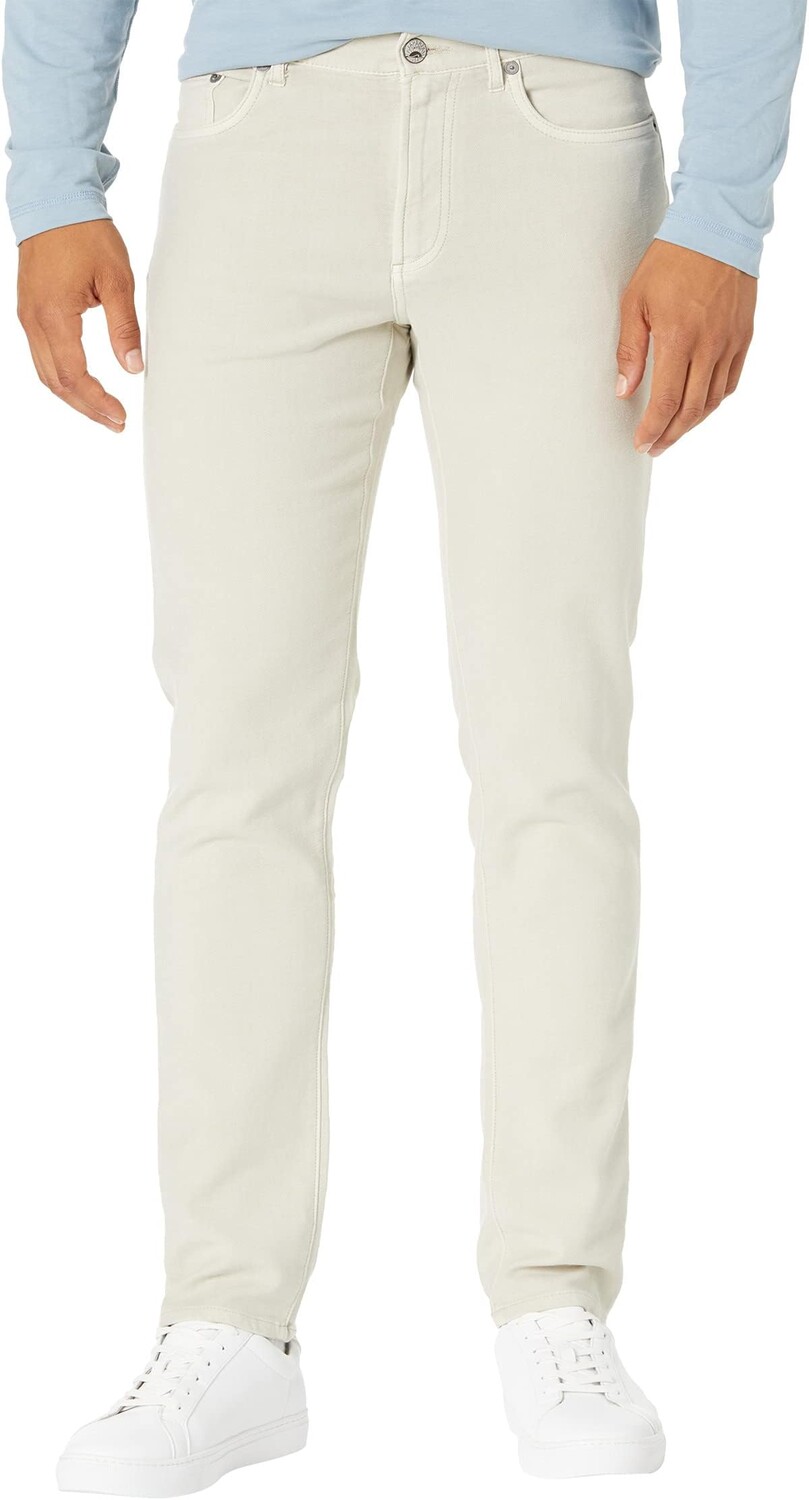 

Брюки Stretch Terry Five-Pocket Faherty, цвет Stone