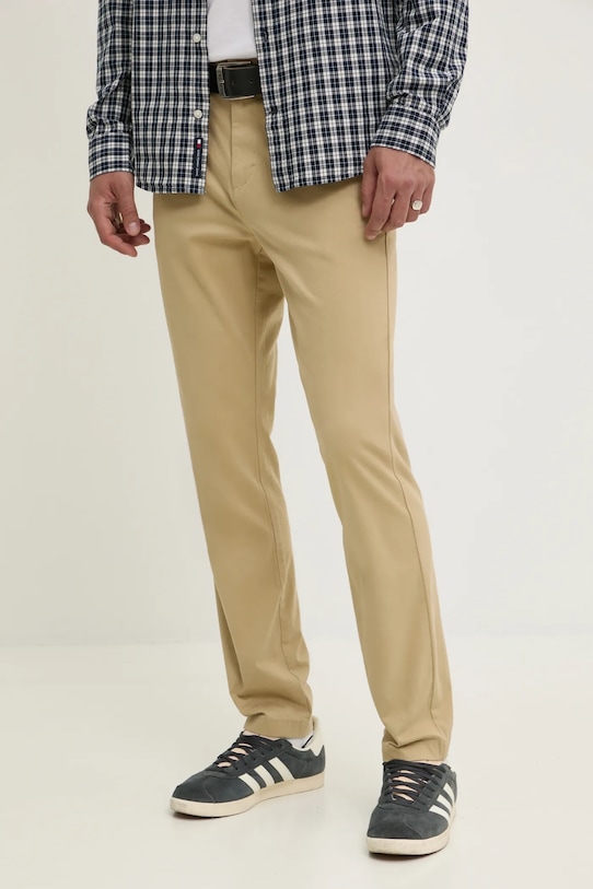 

Брюки Tommy Jeans, бежевый