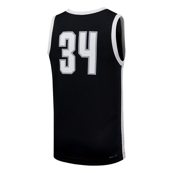 Мужская баскетбольная майка Providence Friars #34 черная Nike — фото 4