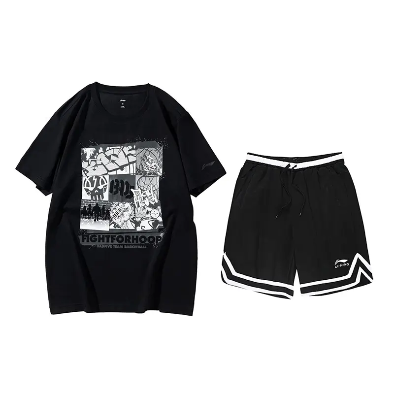 

LINING Повседневная спортивная одежда унисекс черная