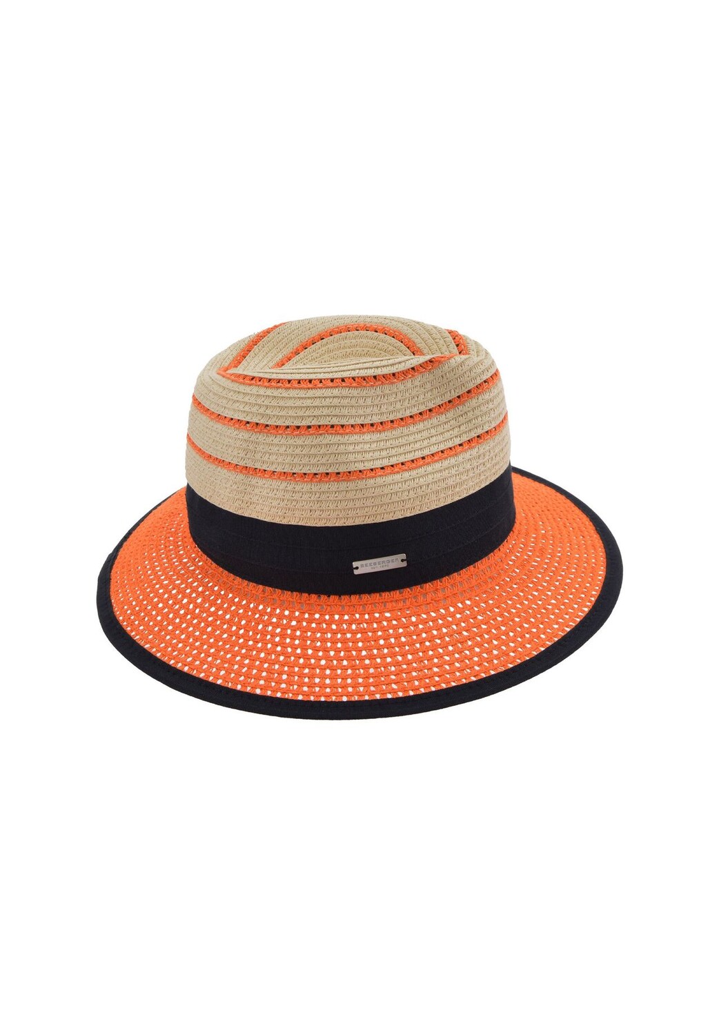 

Бумажные обрезки соломинок Mix Fedora 55274-0 SEEBERGER, цвет Leinen/hummer