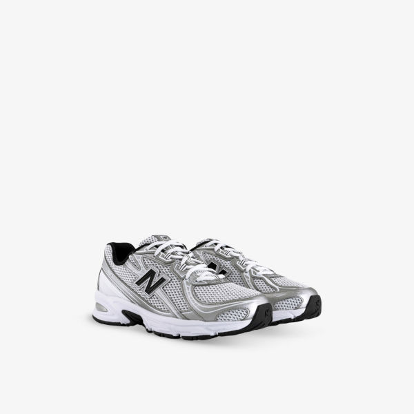 Кроссовки New Balance 740 v2 низкие сетчатые, серебристо-белый — фото 3
