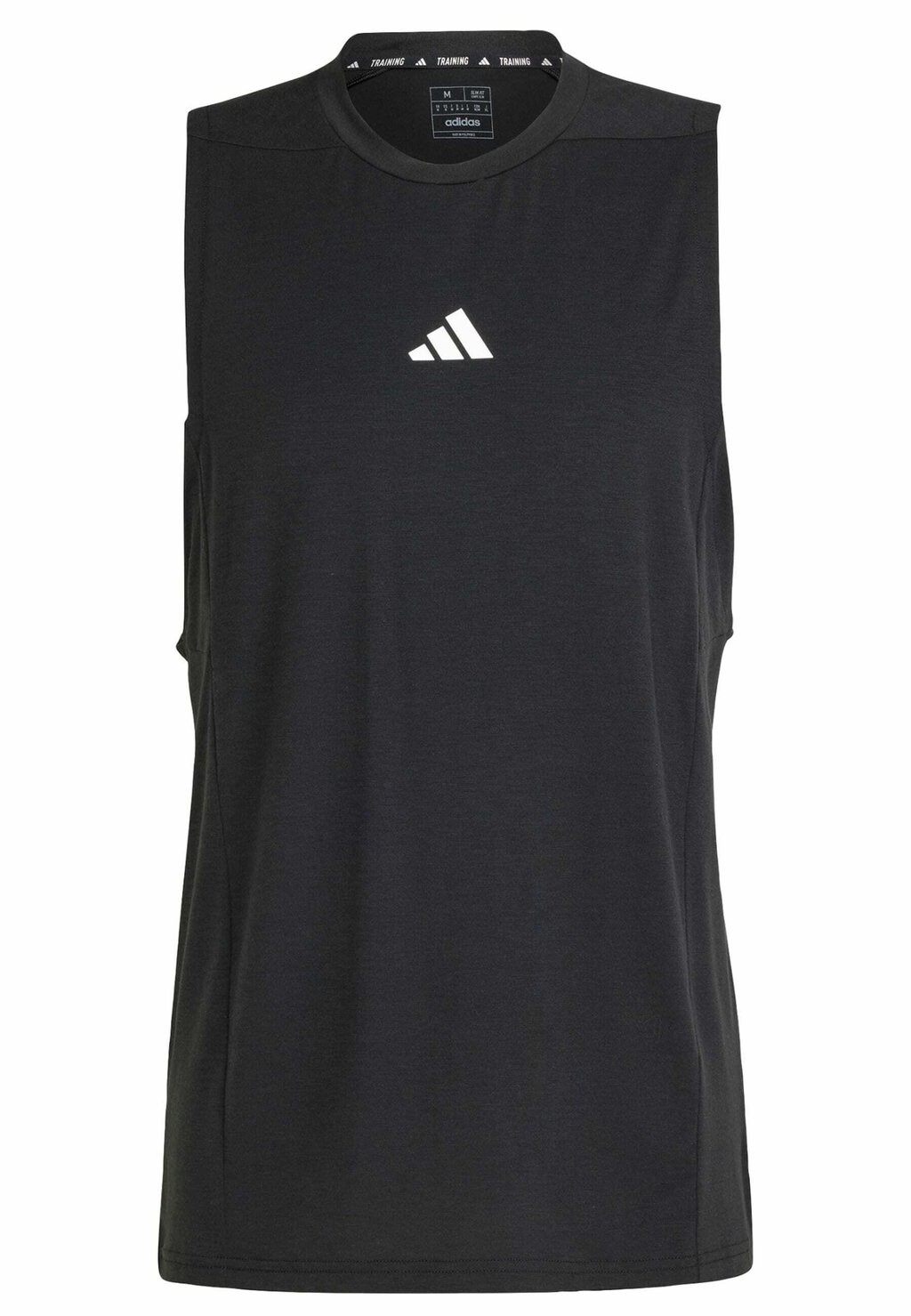 Топ Designed For Training Tank Adidas, черный — фото 4