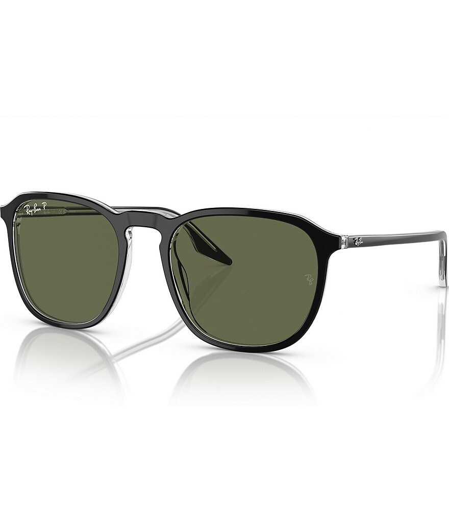 

Квадратные солнцезащитные очки Ray-Ban унисекс Rb2203 55 мм, зеленый