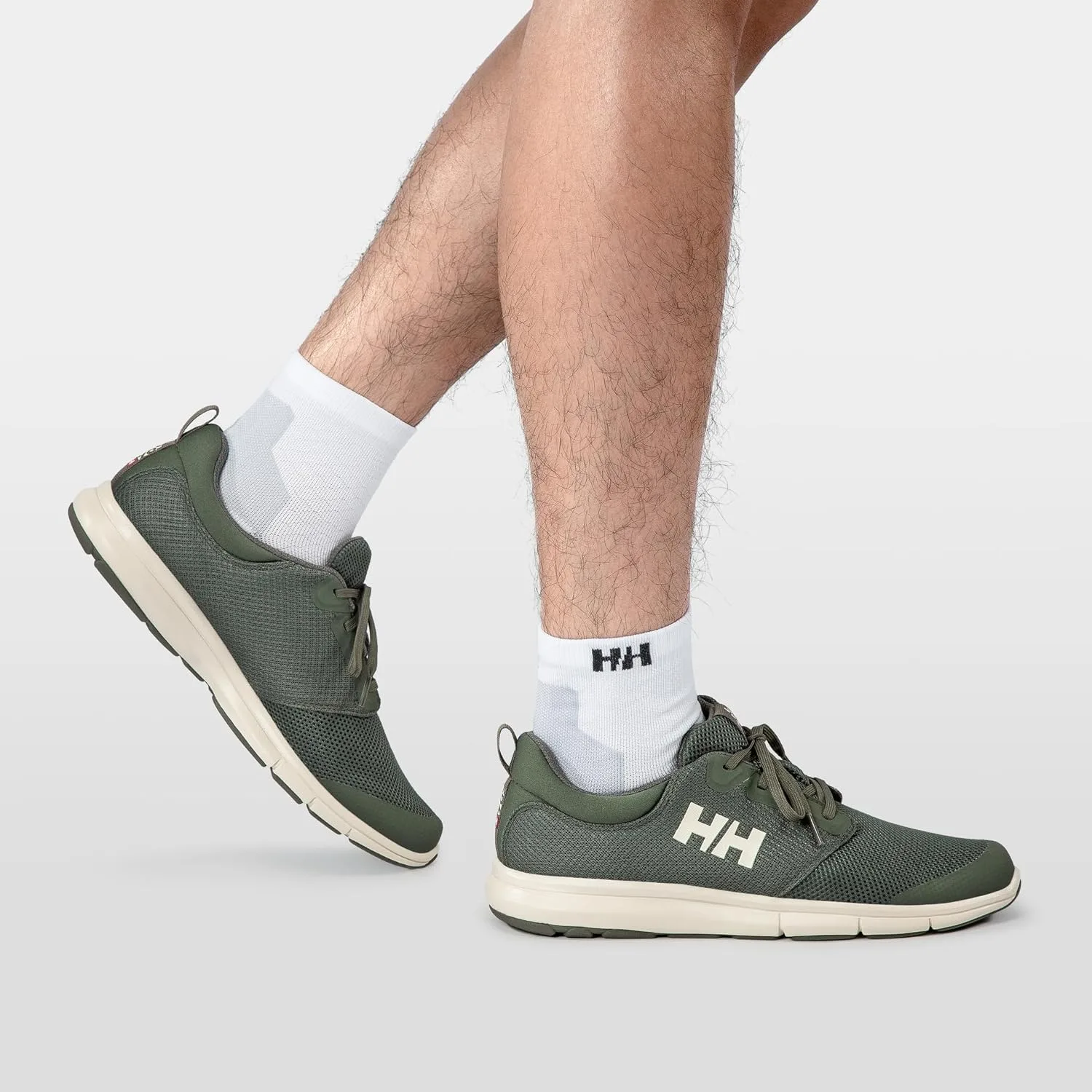 Мужские кроссовки Helly Hansen с перьями, зеленый — фото 2