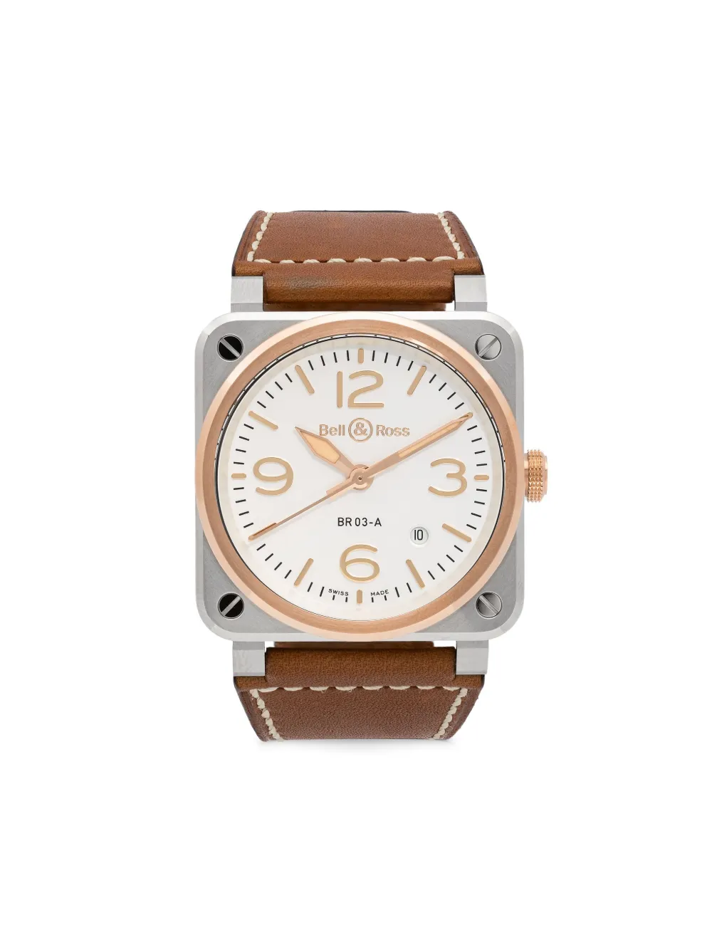 

Наручные часы BR 03 41 мм Bell & Ross, белый