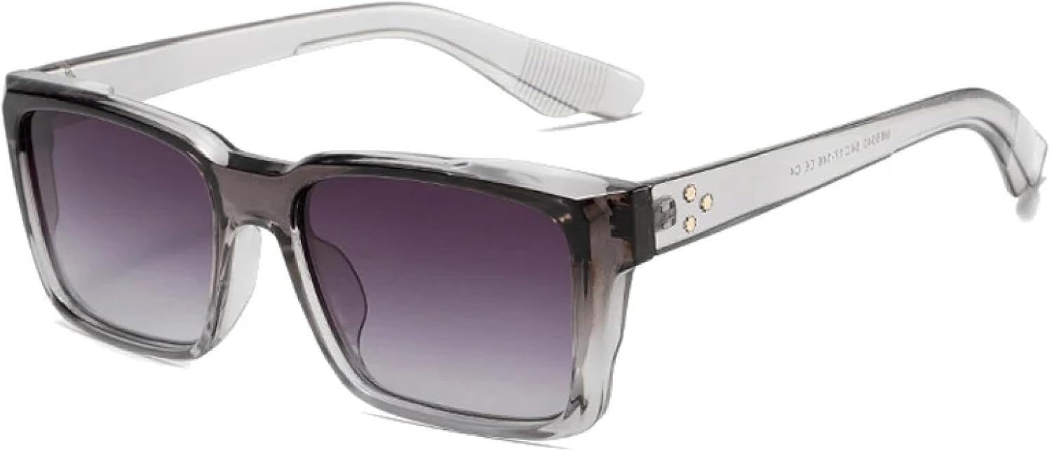 

Солнцезащитные очки с защитой от УФ-излучения UV400 для женщин и мужчин | Градиентные линзы, стиль панк | для занятий спортом на открытом воздухе DSVIGF, Gray Grey Gradient