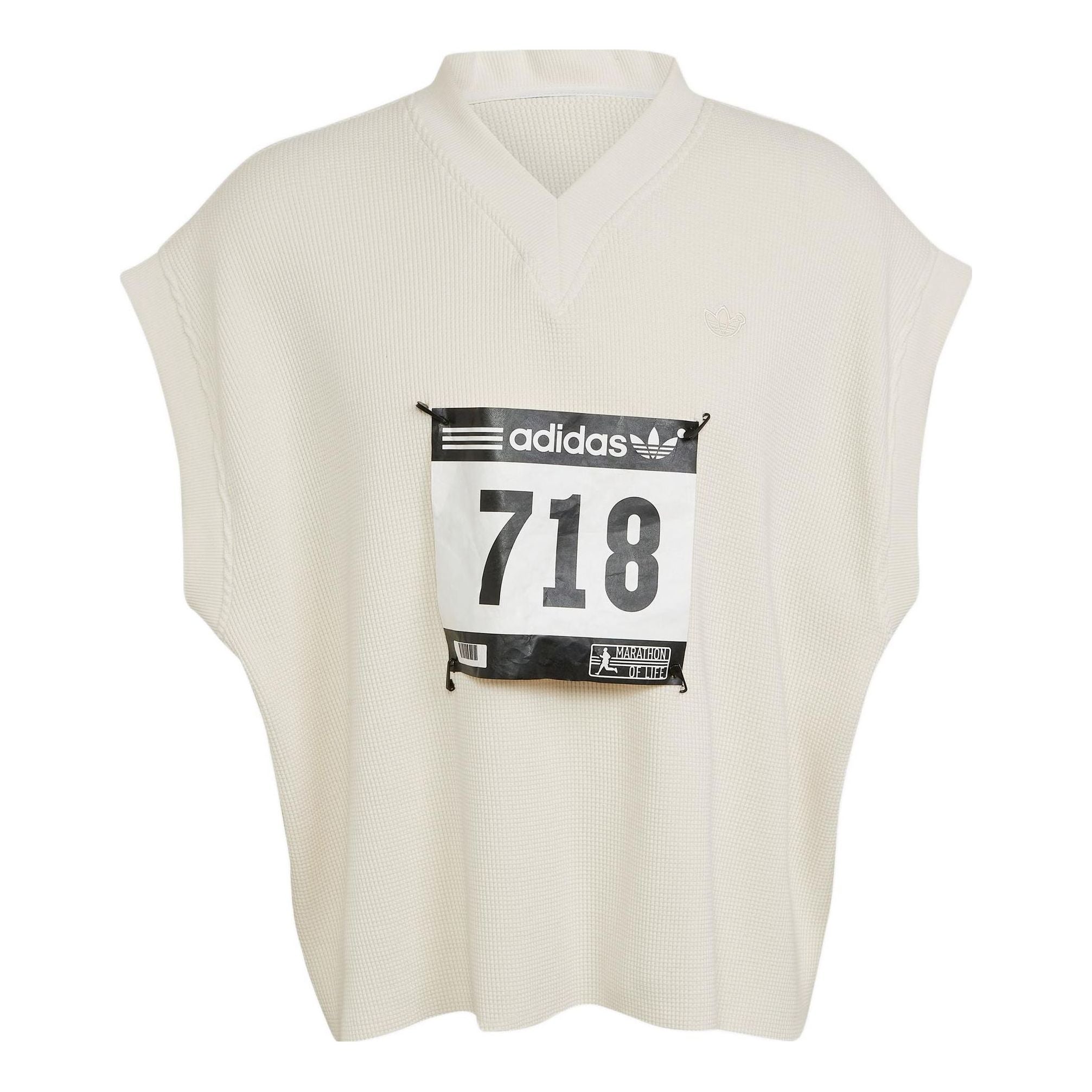 

Жилет adidas originals Blue Version Detachable Solid Color Athleisure Casual Sports V neck Vest Pink White