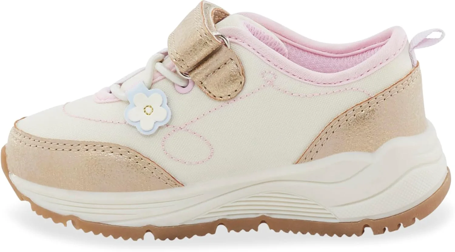 Кроссовки OshKosh B'Gosh Unisex-Child Sienna, золотой — фото 3