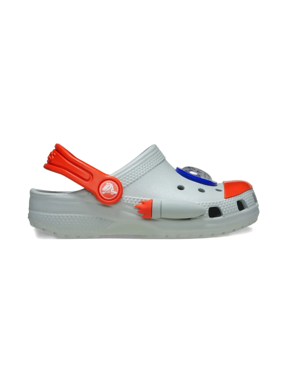 

Клоги Rocketship Crocs Kids, серый