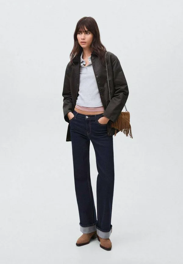 Короткое пальто для подростка Mango Kids, Dark Brown