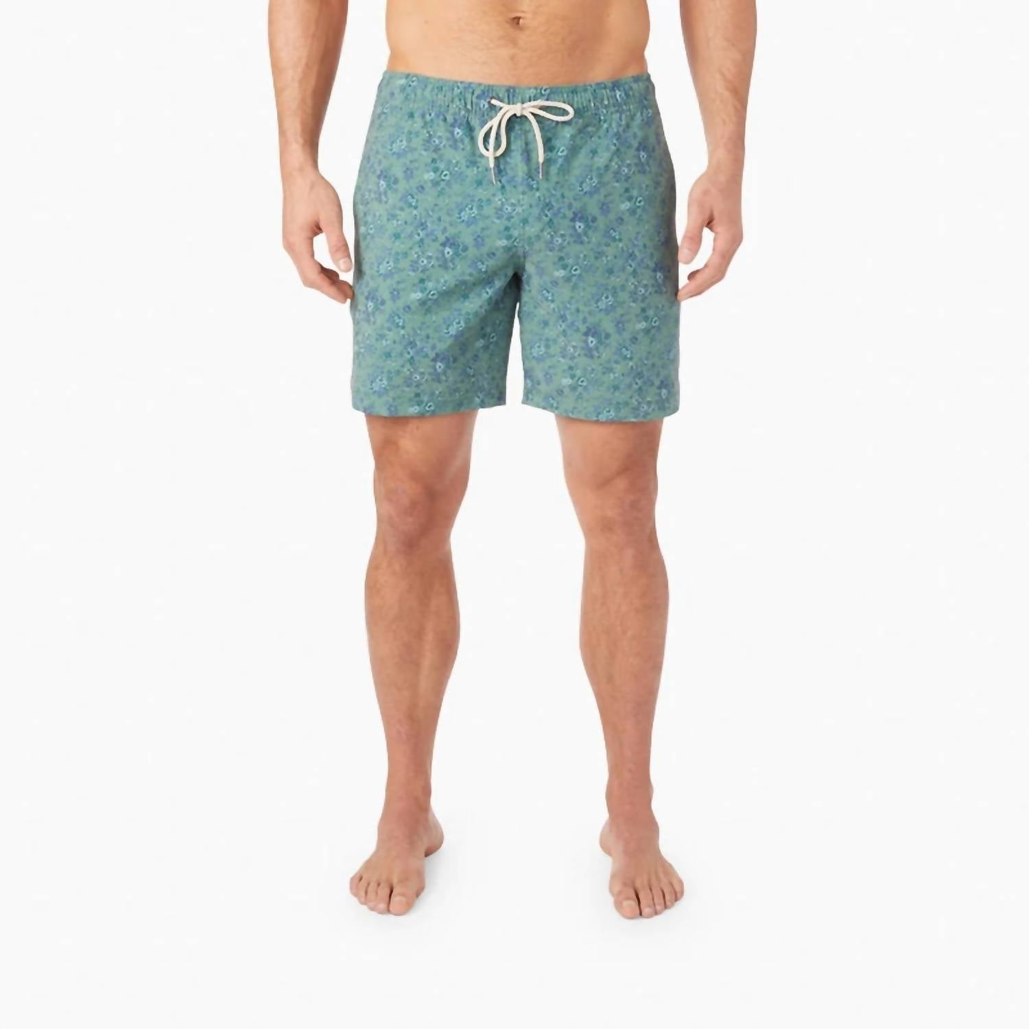 

Мужские шорты для плавания FAIR HARBOR, цвет green mini floral