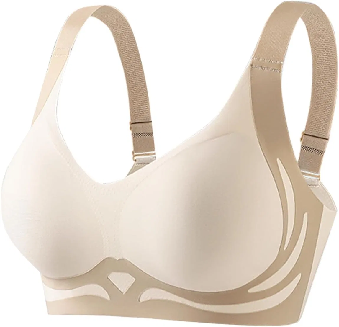 Бюстгальтер без косточек Zen Chic, цвет 1b-white