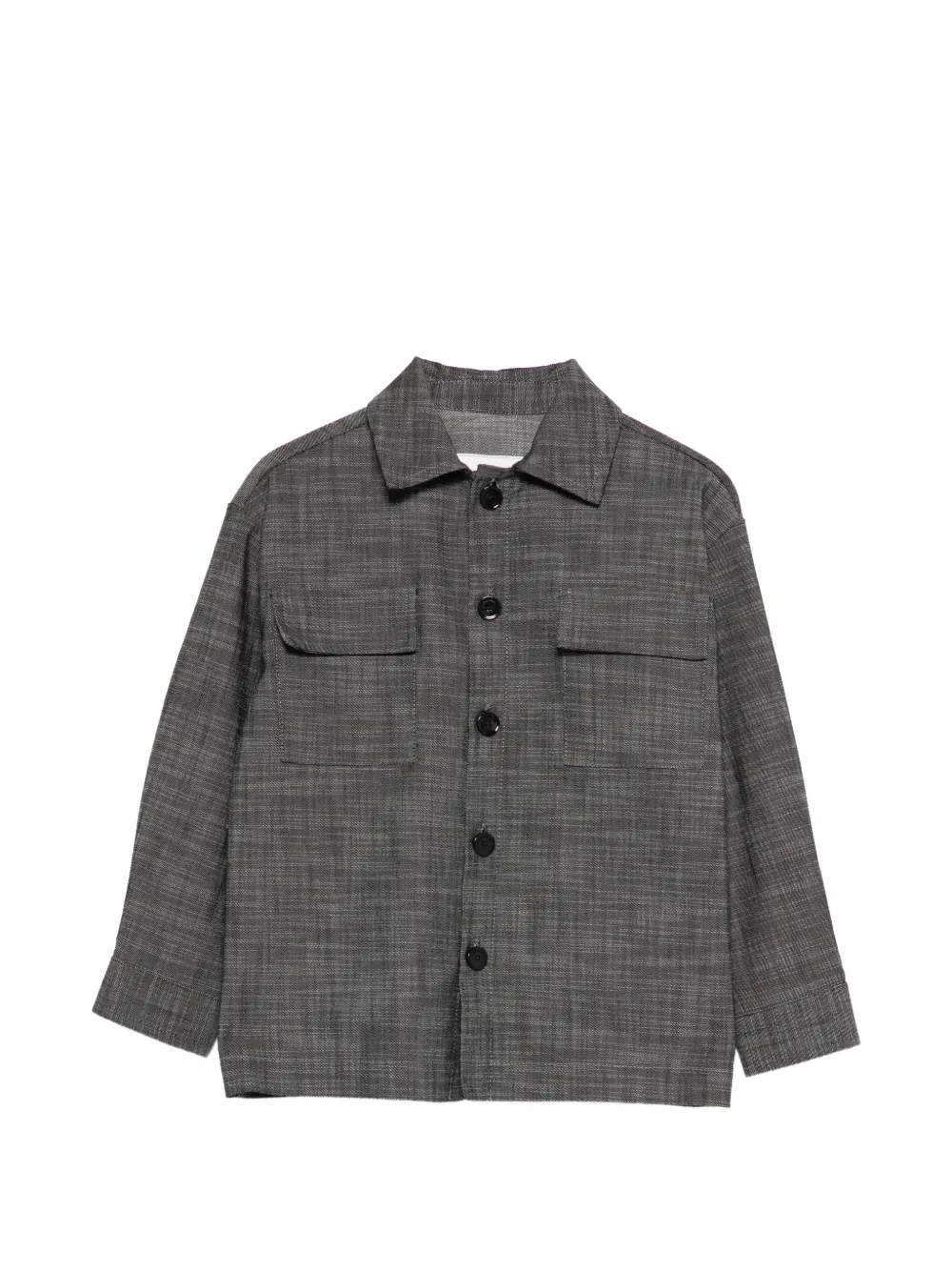 

Рубашка с карманом Paolo Pecora Kids, черный