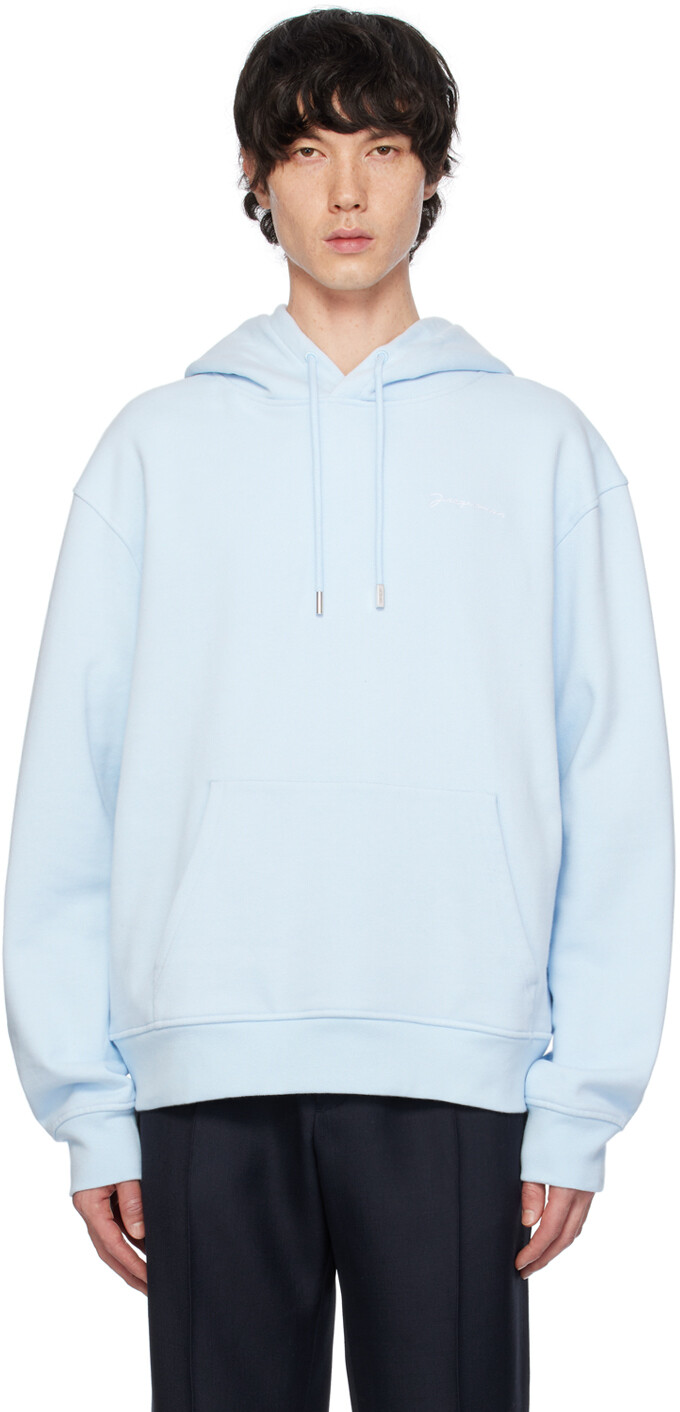 

Худи синего цвета 'Le Sweatshirt Brode' JACQUEMUS