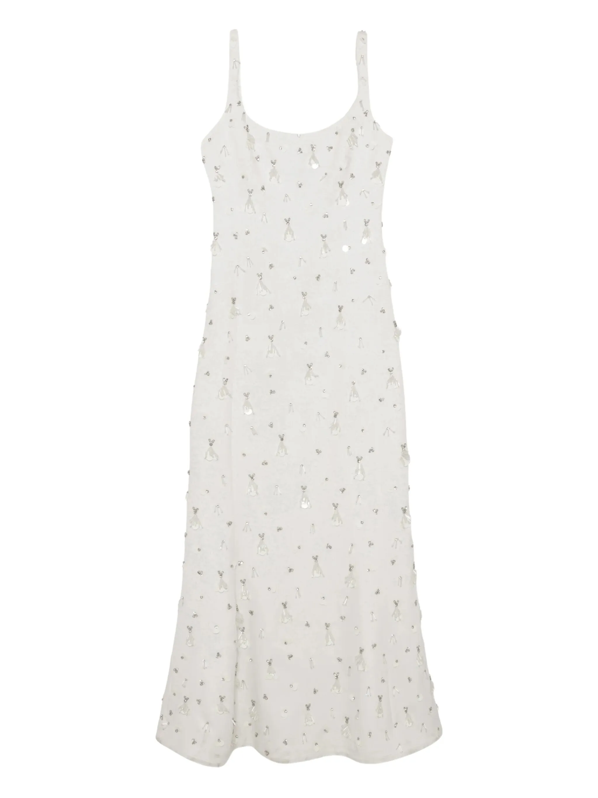 

Платье, Украшенное Бриллой Simkhai, белый