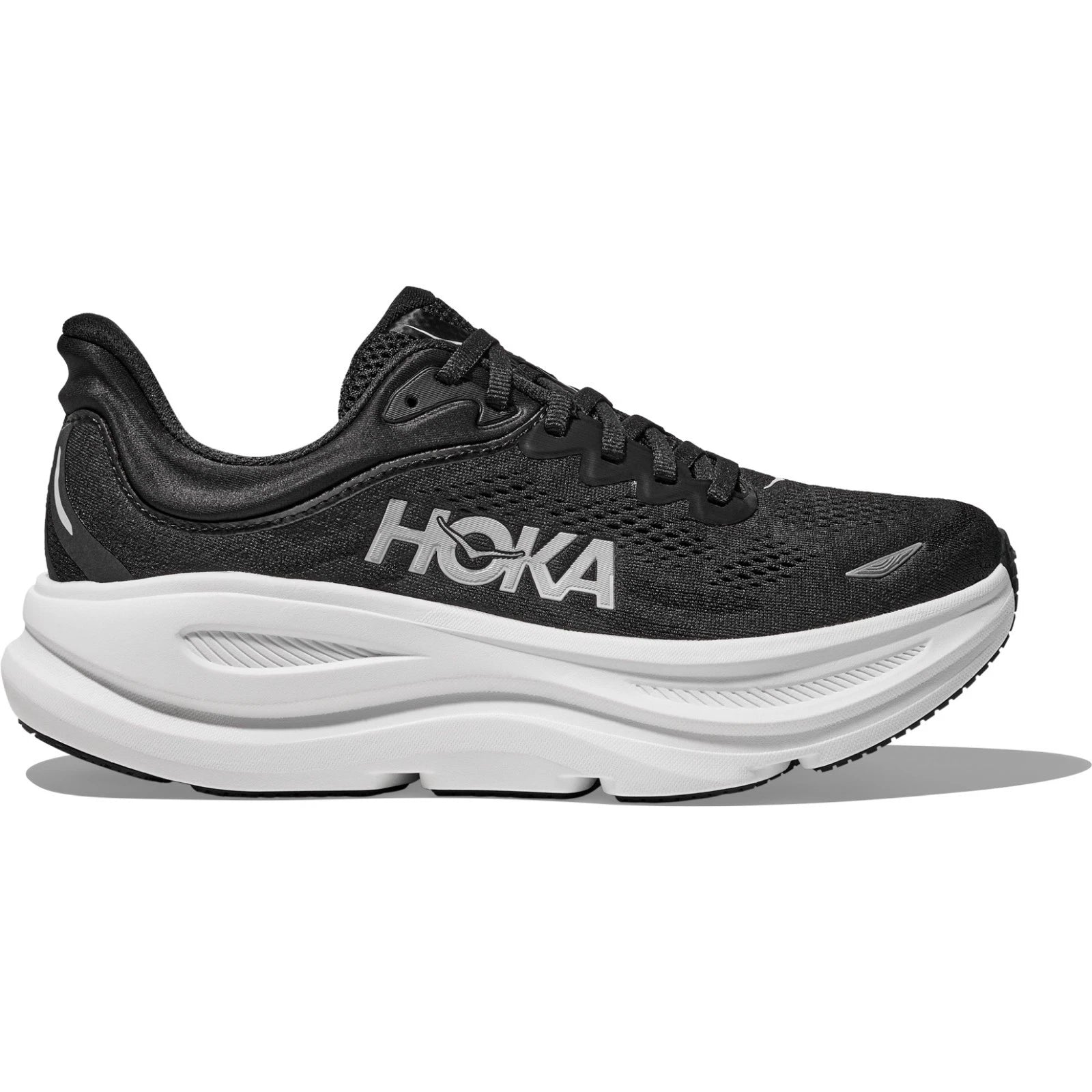 

Кроссовки Hoka One One Rincon 4 1155130-BBLC, мужские, черные, со шнуровкой, для бега по шоссе Hoka, черный