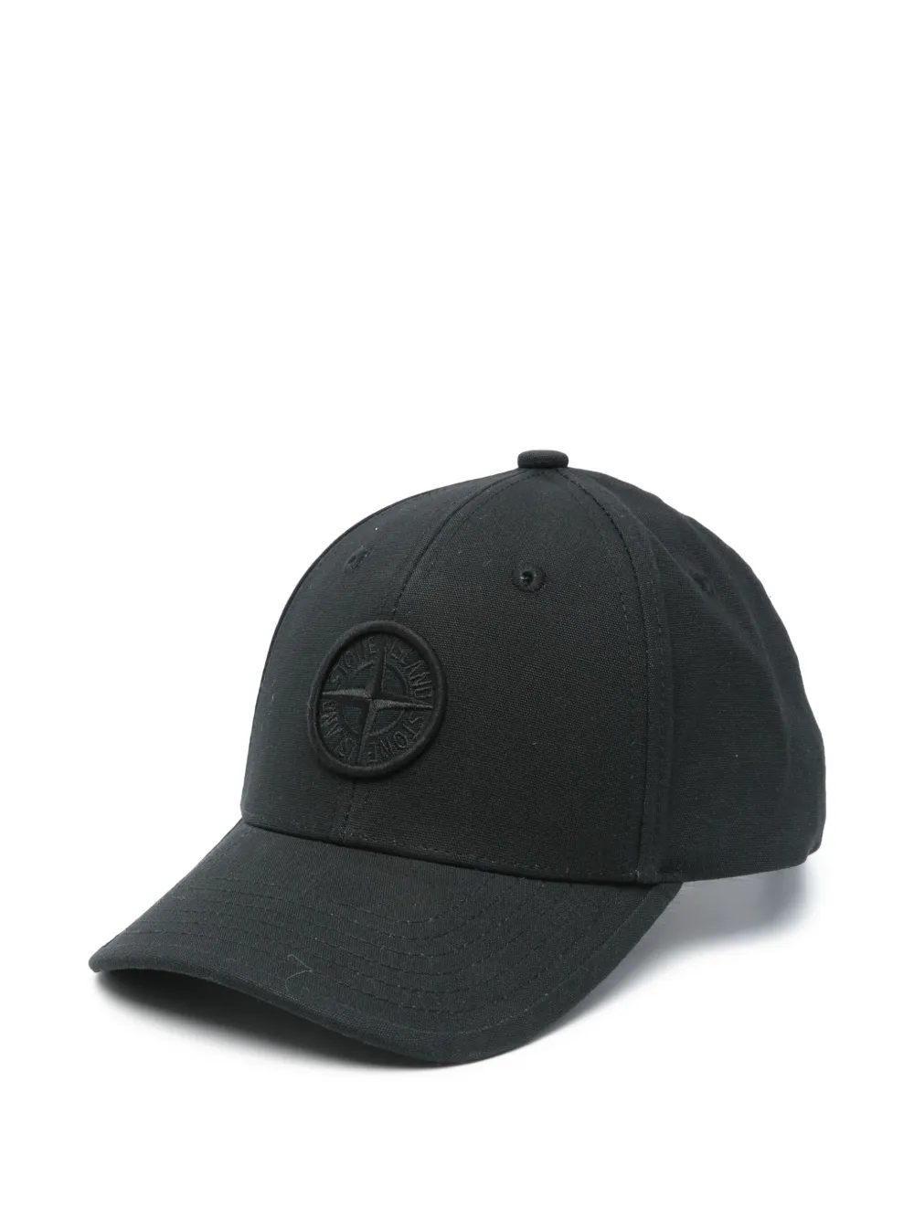 

Кепка с вышивкой Compass Stone Island Junior, черный