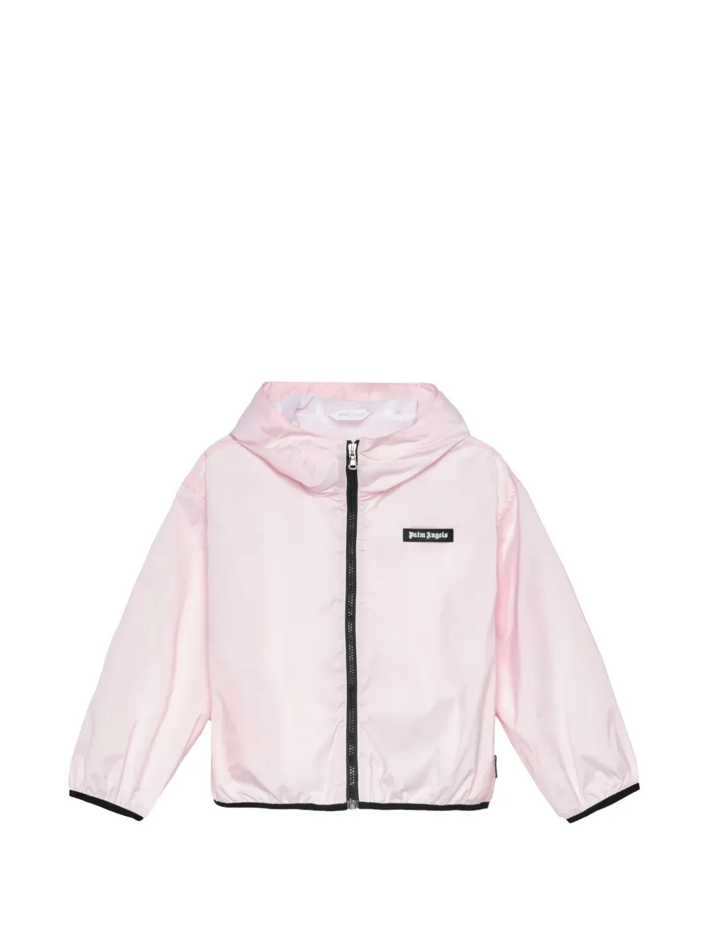 Куртка с капюшоном и логотипом Palm Angels Kids, розовый