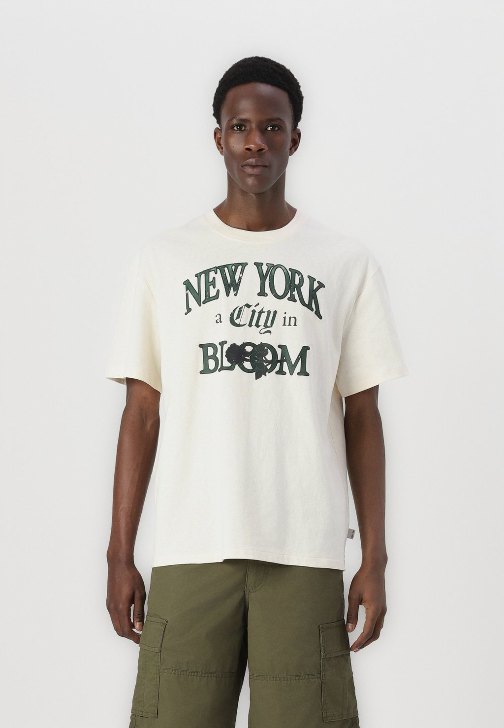 

Футболка с принтом ONSHEAT PRINT TEE Only & Sons, кремовый