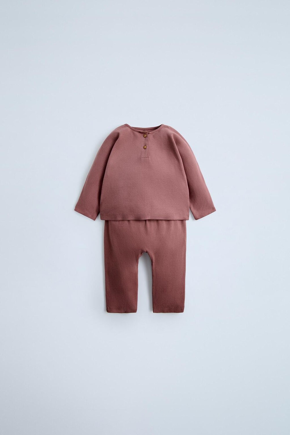 

Набор из футболки и джоггерсов ZARA, темно-розовый