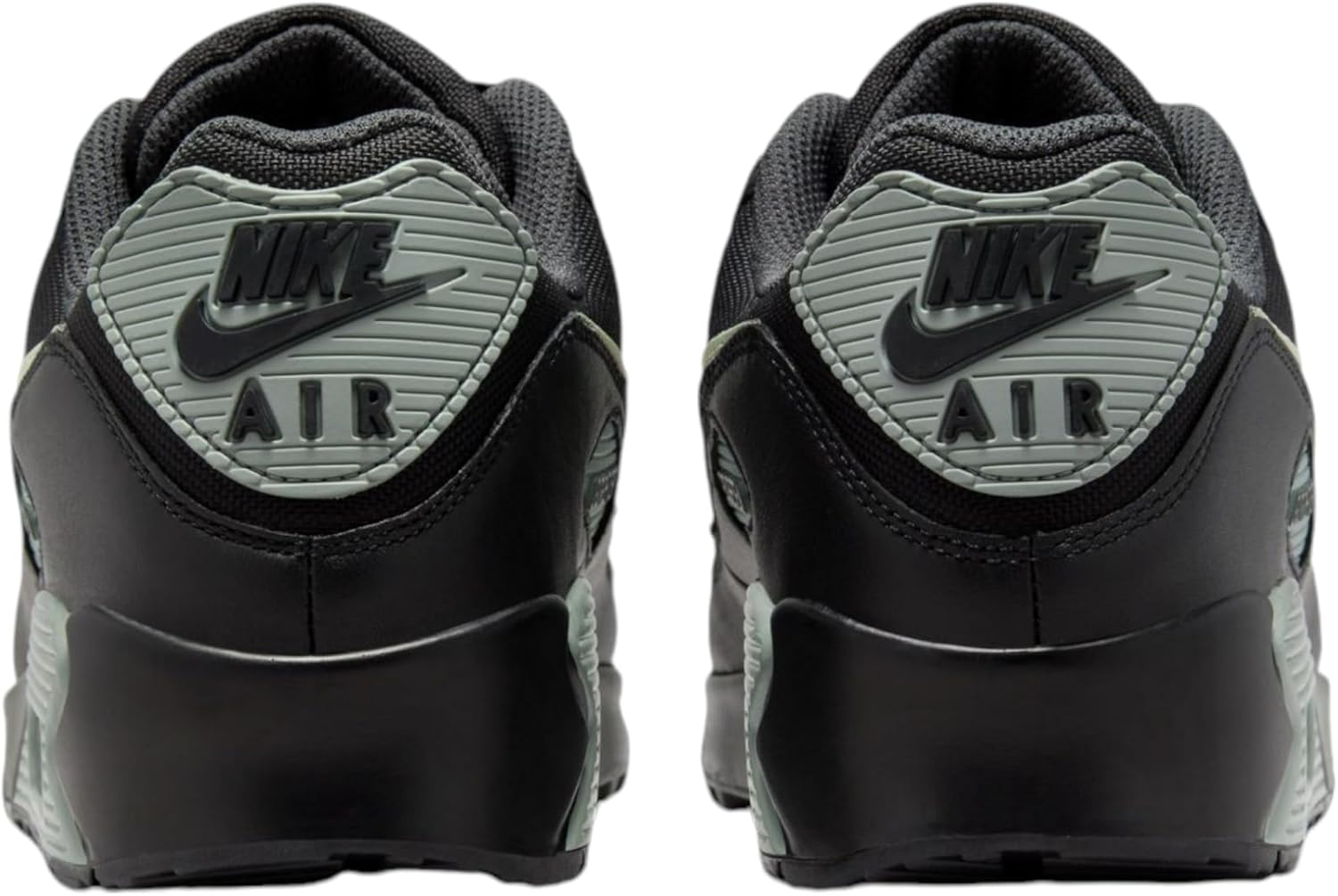 Мужские кроссовки Nike Air Max 90 GTX, черный/зеленый — фото 4