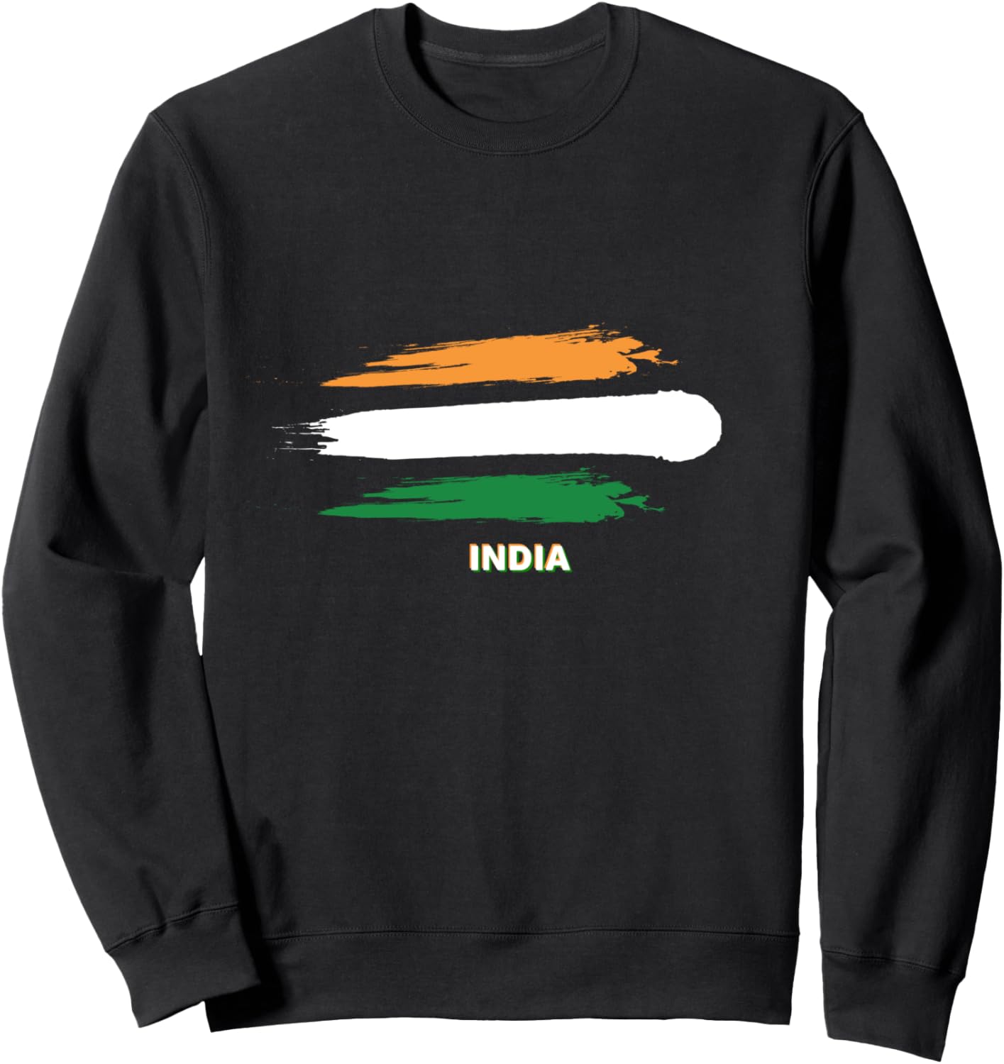 

Толстовка с флагом Индии India, черный