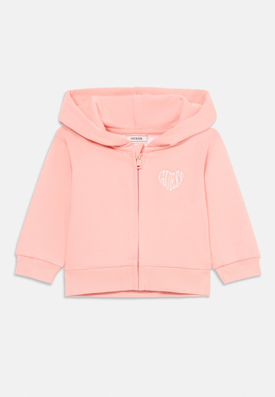 

Толстовка Guess HOODED WITH ZIP, Peach Sunrise/Apricot