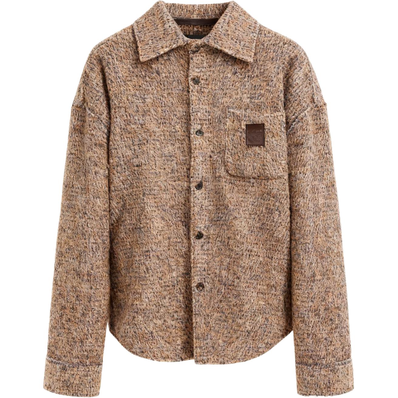 

Рубашка-пиджак с застежкой на пуговицы Loewe, бежевый