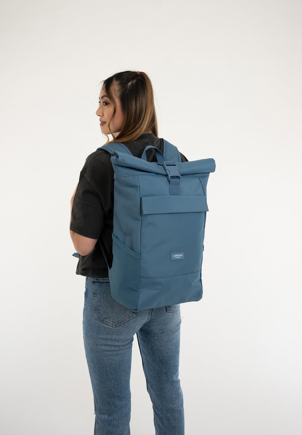 

Рюкзак NO 4 ROLLTOP Larkson, цвет hellblau