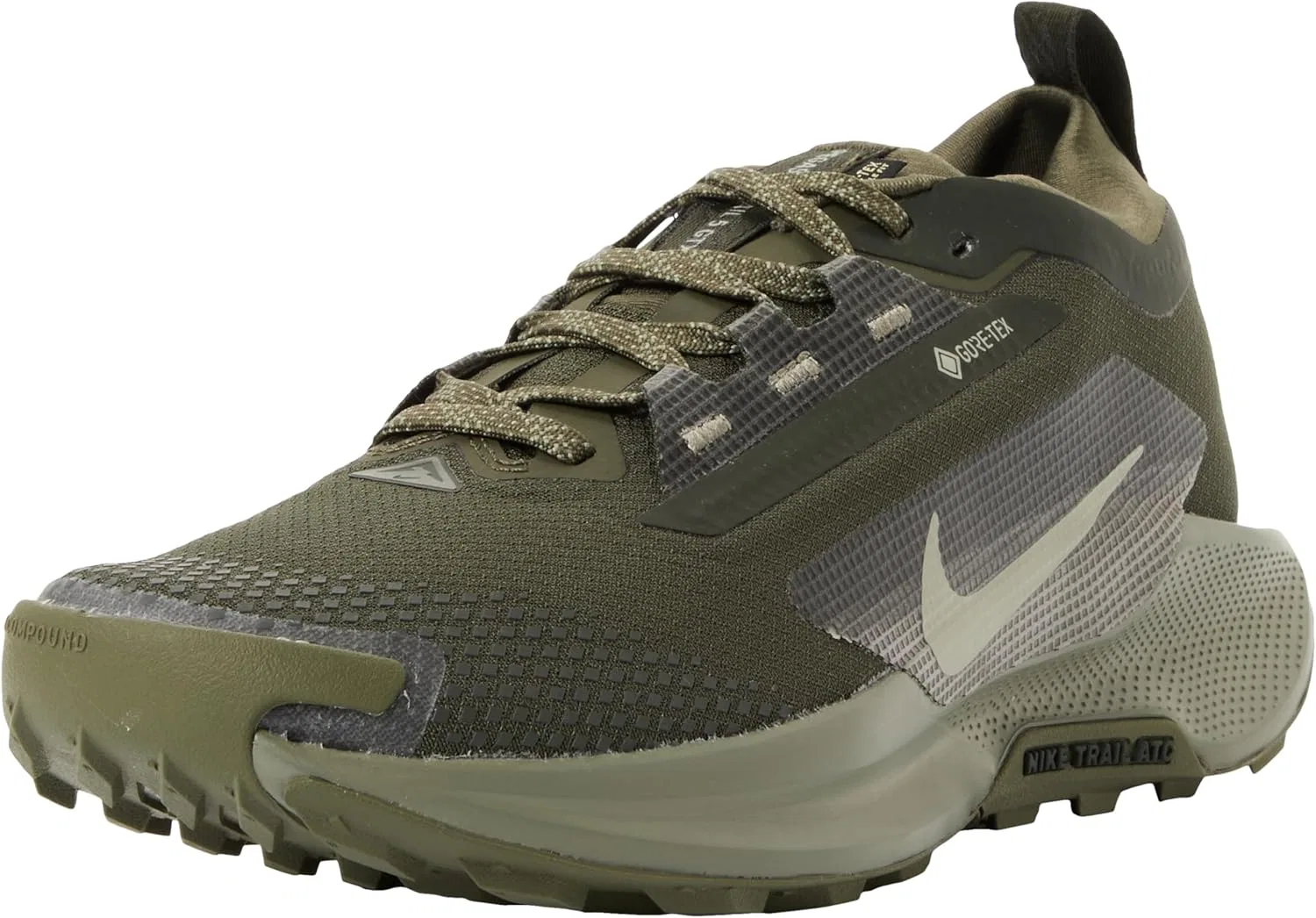 Мужские кроссовки Nike Pegasus Trail 5 Gore-Tex SpSneaker, Sequoia Medium Olive Cargo Khaki