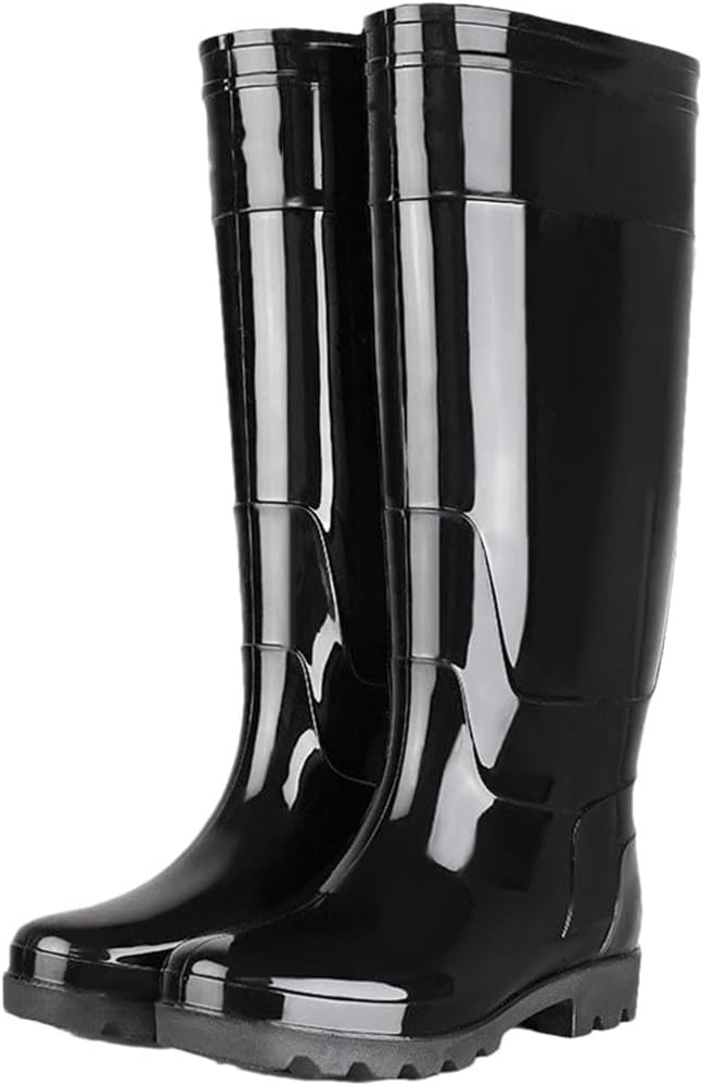 

Женские и мужские низкие и высокие резиновые сапоги с трубкой, водонепроницаемые рыбацкие сапоги, парные, противоскользящие водные обувь, для улицы, садовые и резиновые сапоги Generic, 8199 High