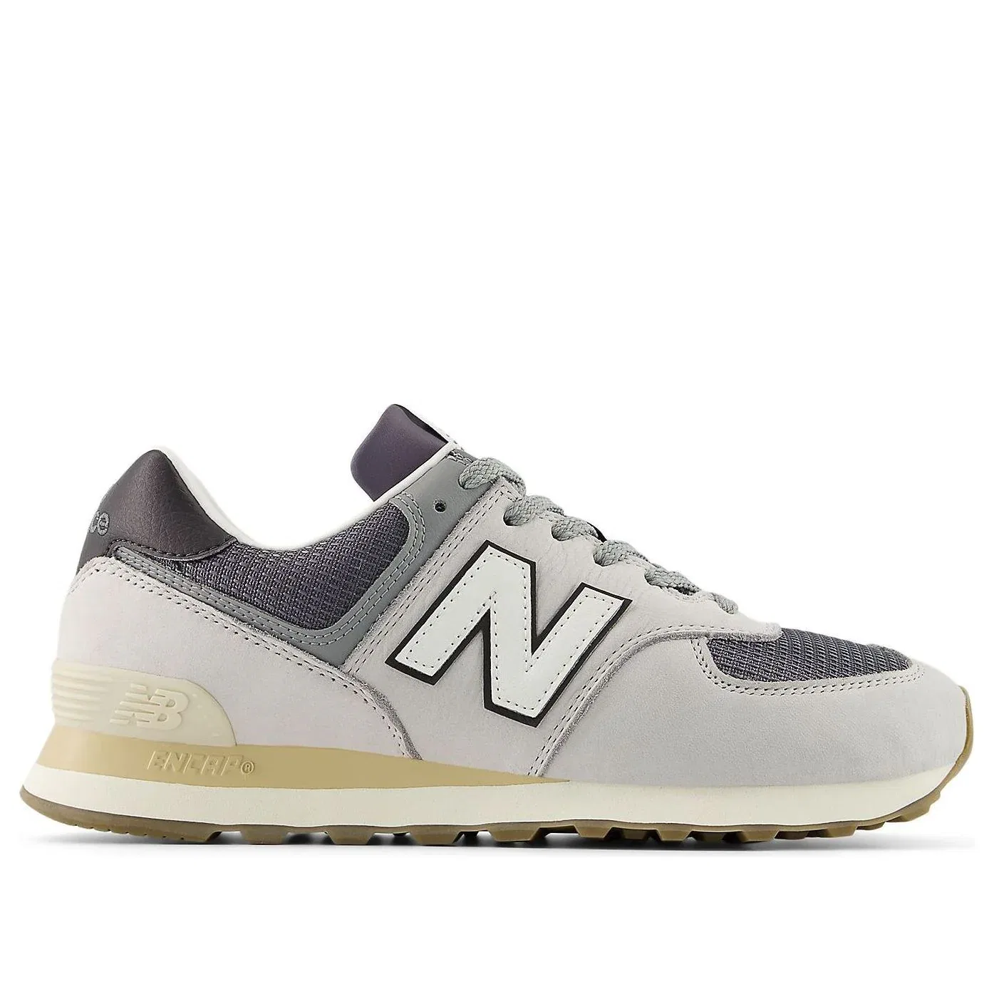 Кроссовки New Balance 574 'Grey Matter Dark Silver Metallic' U57418X, серый — фото 2