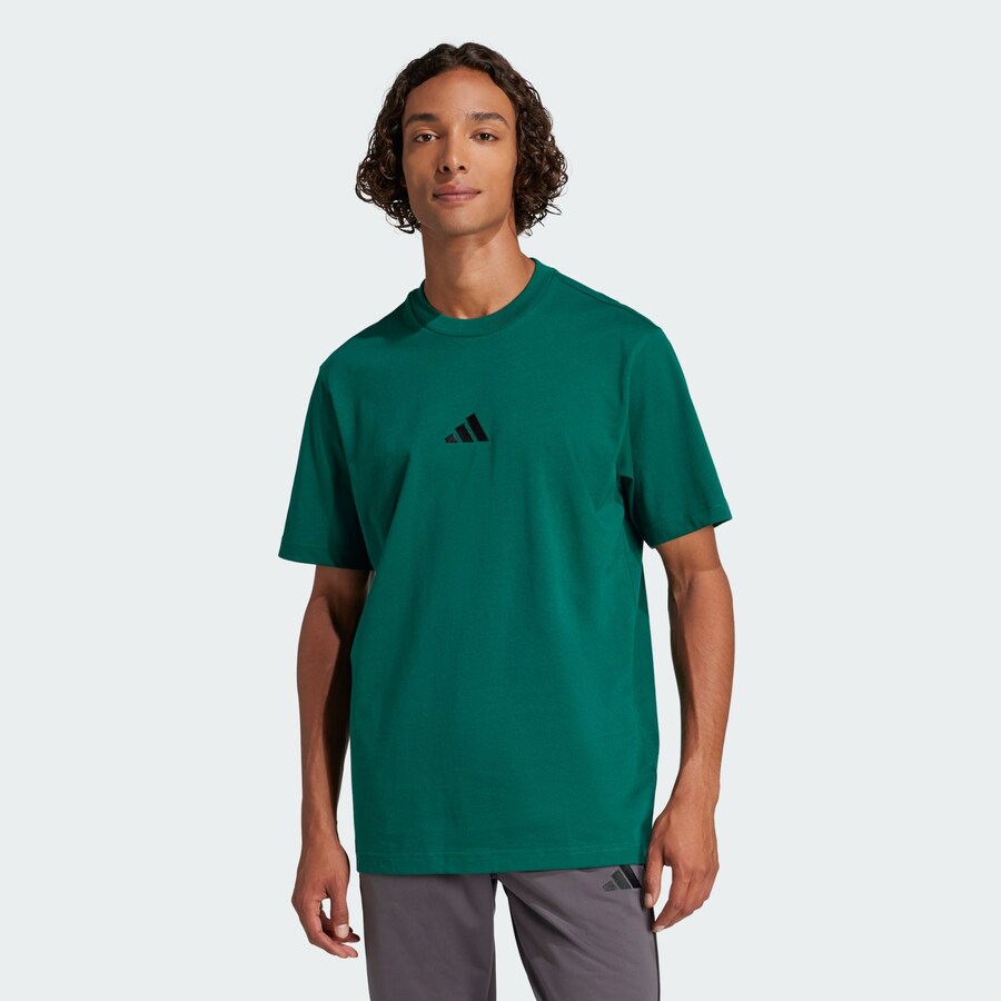 Футболка Performance ADIDAS SPORTSWEAR Essentials, цвет Fir — фото 2