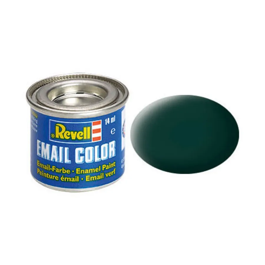 

Черный Зеленый Матовый, Paints - Email Color (Revell)