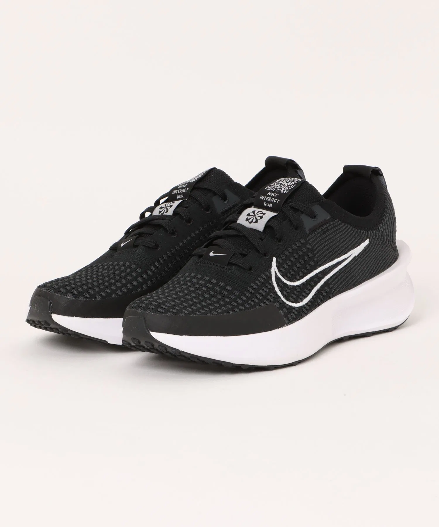 Мужские кроссовки NIKE Interact Run чёрные