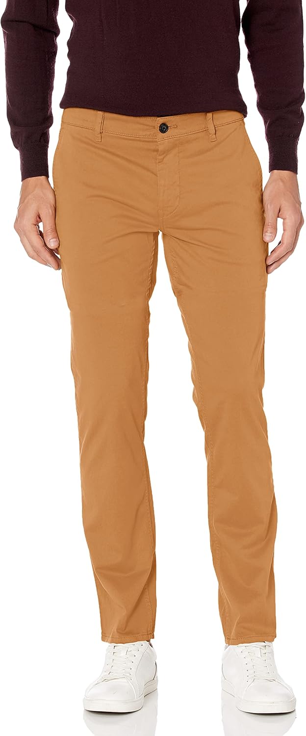 

BOSS Мужские брюки чинос Slim-fit, Light Khaki Tan