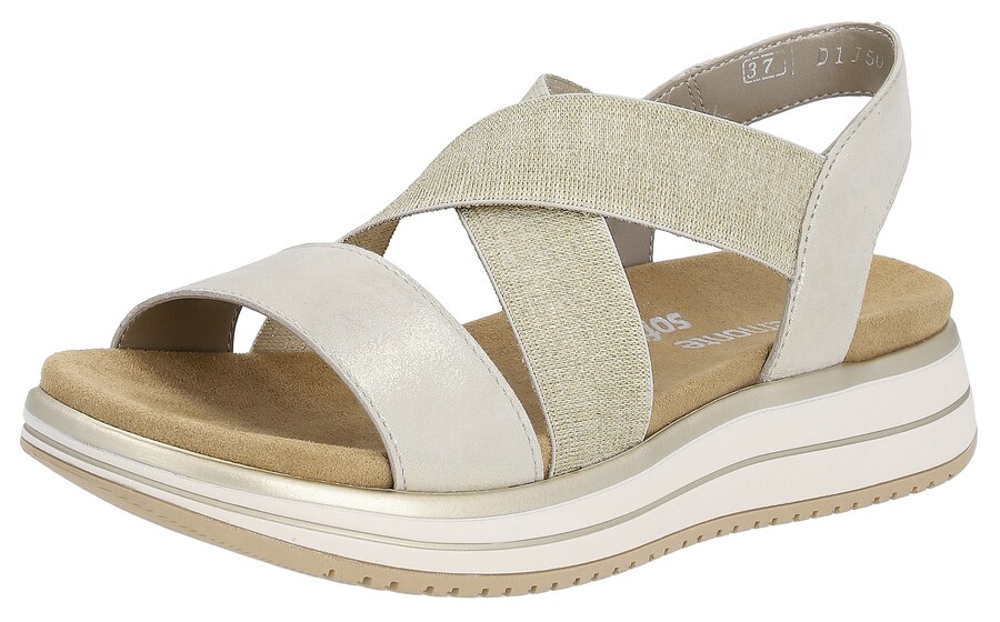Сандалии с ремешками REMONTE, Beige