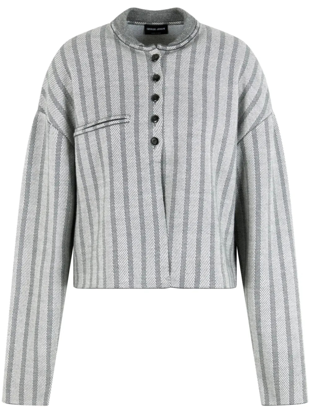 

Giorgio Armani жаккардовая куртка, серый