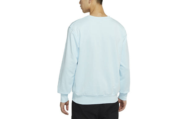Толстовка Nike MENS Tandard Issue Casual Crew-neck Long Sleeve Blue, синий — фото 2