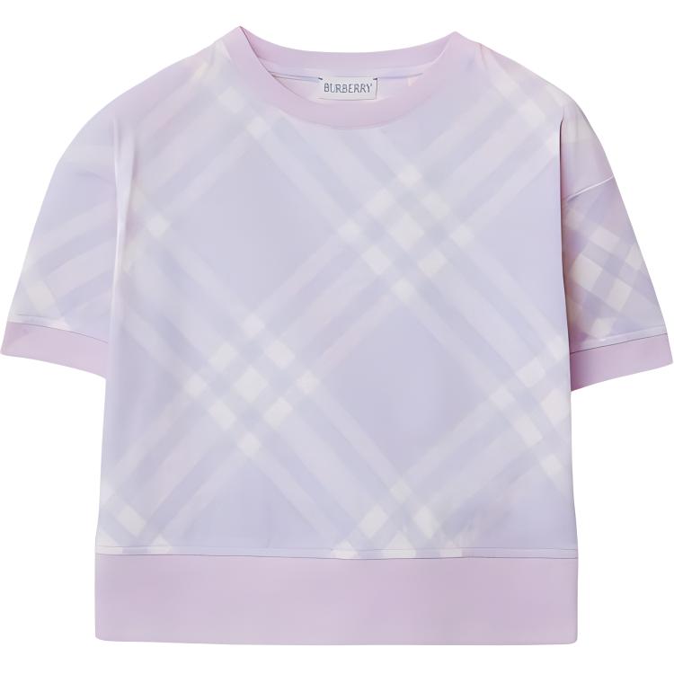 

Футболка лиловая детская Burberry