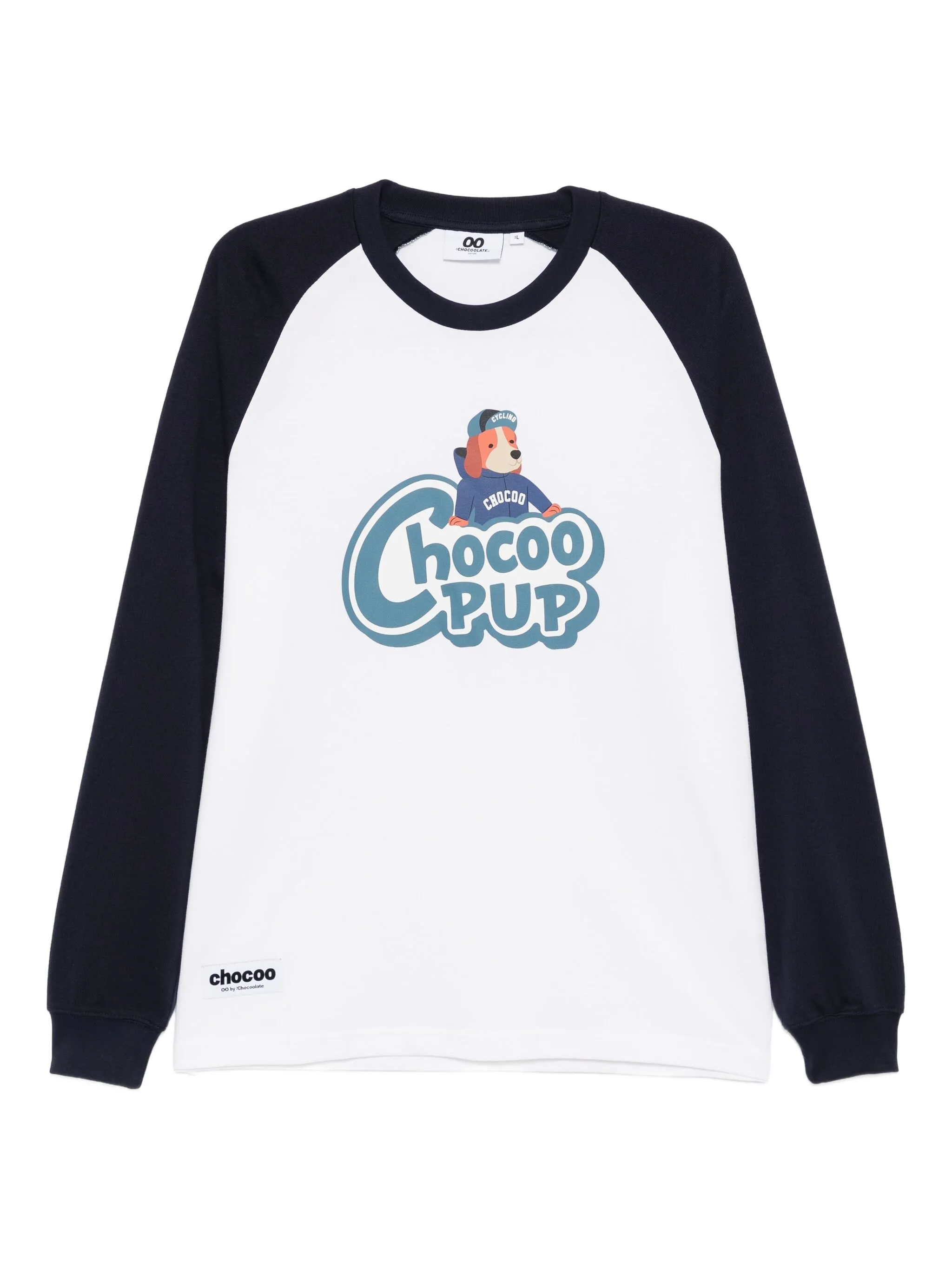 

Футболка с длинными рукавами Chocoolate, белый