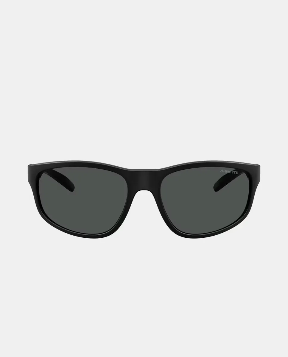 

Мужские прямоугольные солнцезащитные очки серого цвета Arnette, чёрный