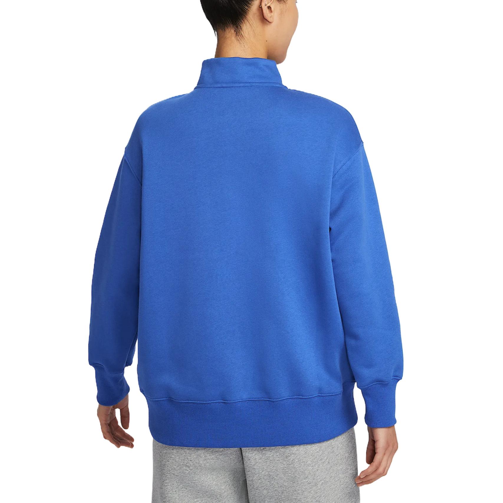 Спортивный свитшот Phoenix Fleece для женщин Nike, синий — фото 4