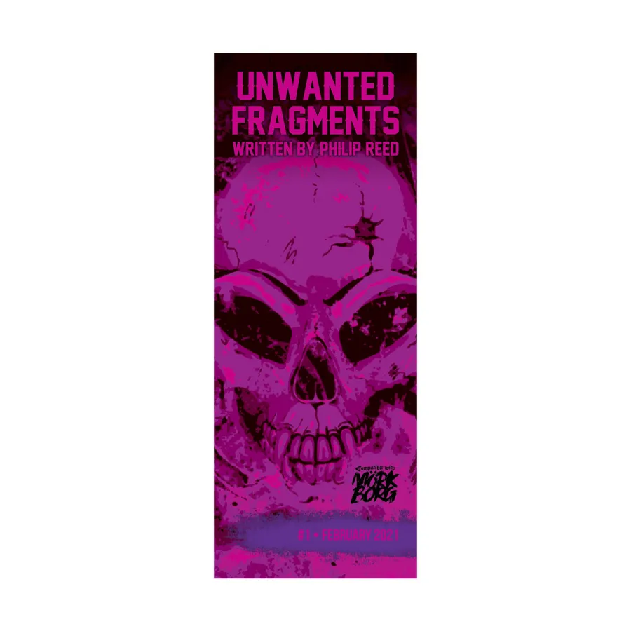 

Unwanted Fragments, Mork Borg (Philip Reed Games), мягкая обложка