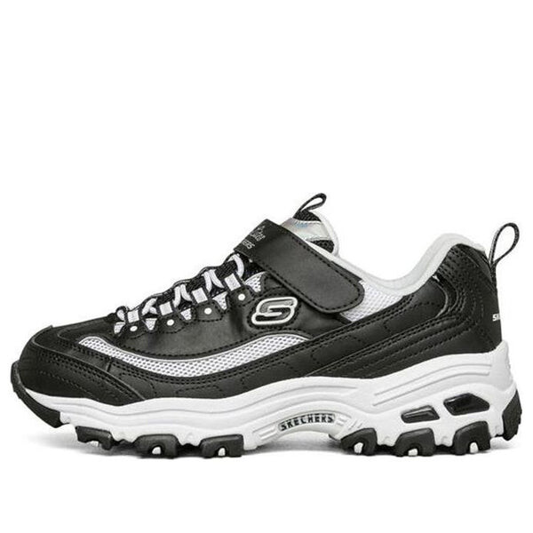

Кроссовки d'lites 'black white' Skechers, черный