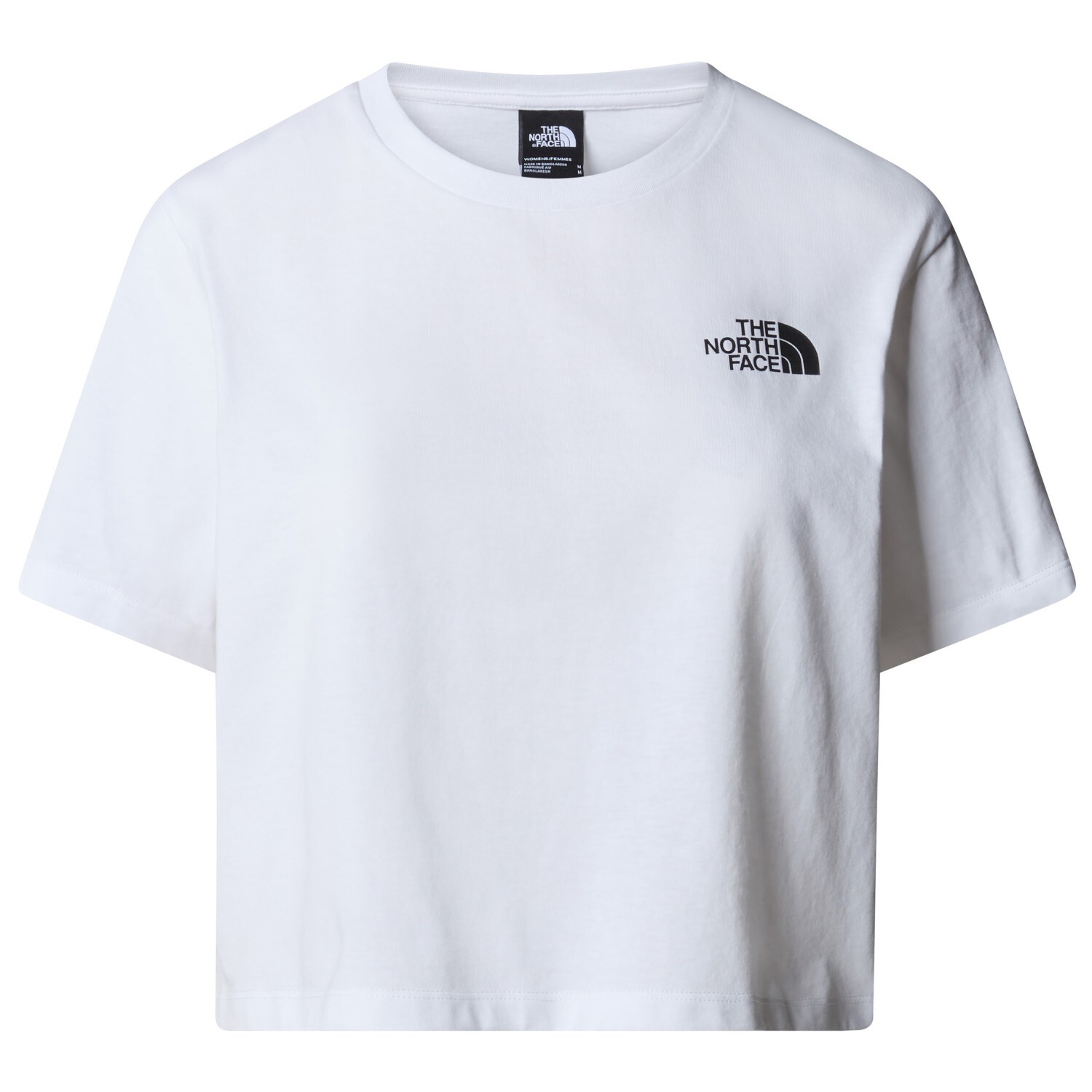 

Футболка The North Face Cropped Simple Dome Tee, цвет TNF White